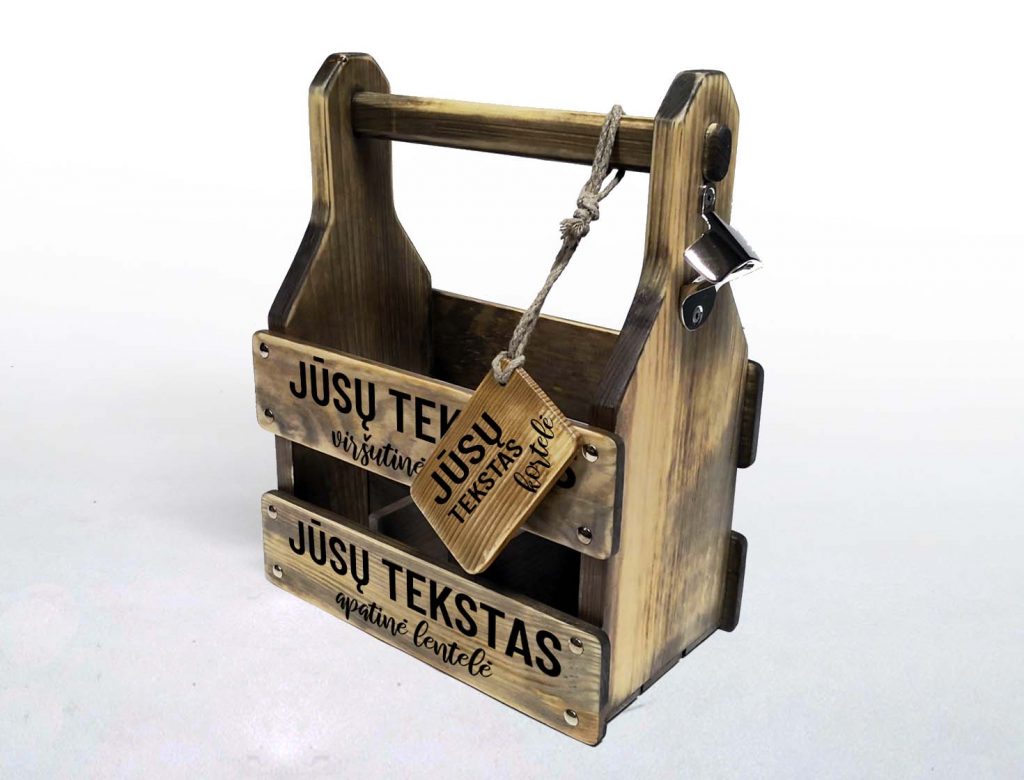 Beer crate gift box