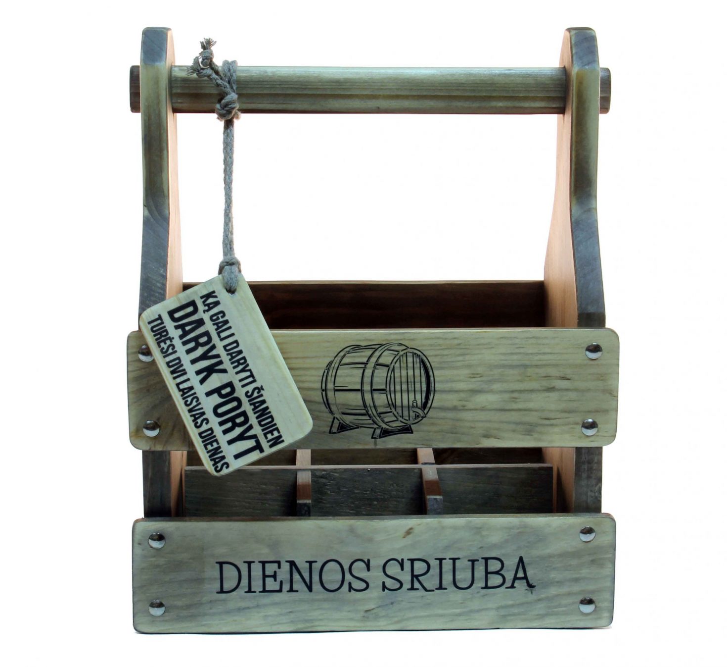 Medinis krepšys alui “Dienos Sriuba”